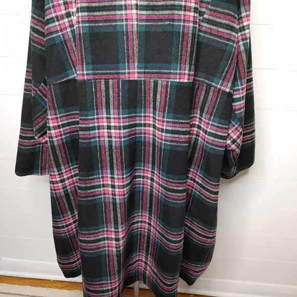 TORRID Plaid Wool Coat Size 6 (6X) - Picture 7 of 14
